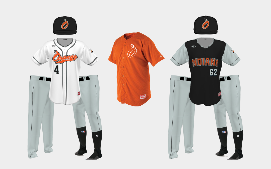 Indiana Orange Baseball 2022 Uniforms